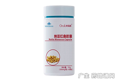 奧瑞康納豆紅曲膠囊