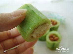 納豆黃瓜卷的做法